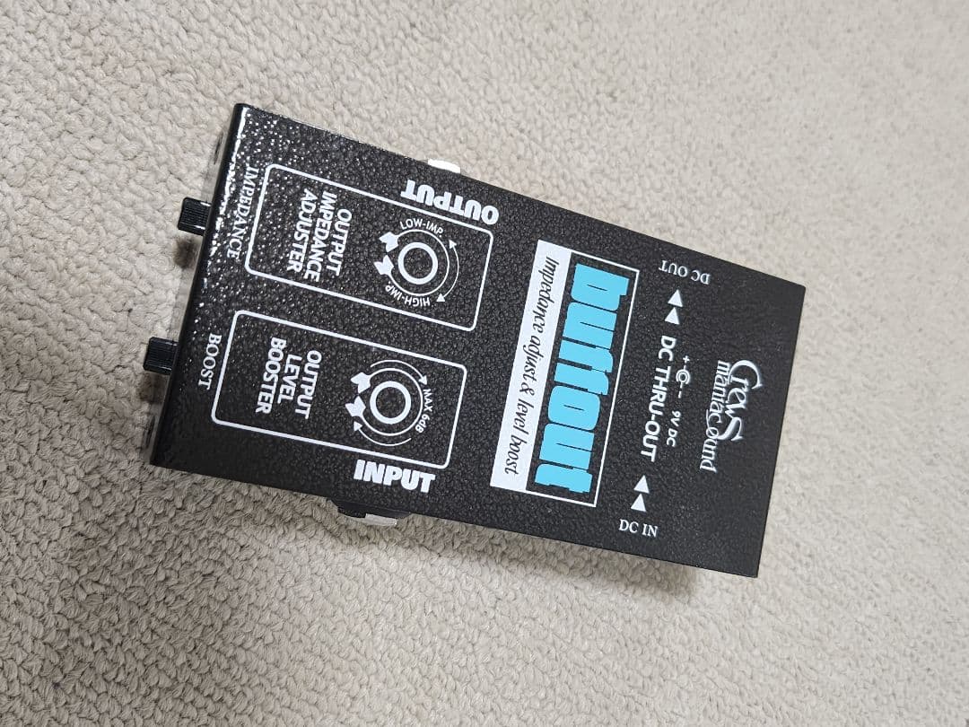 crews maniac sound BUFFOUT ギターエフェクター