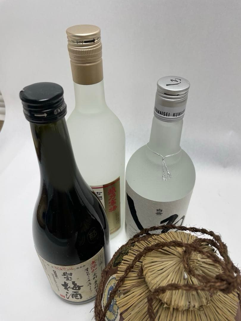 焼酎 サントリー 鏡月 しろ 越乃寒梅 梅酒 古酒 まとめ売り 未使用／未開封