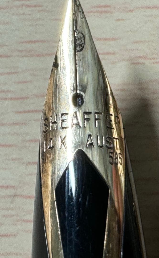 Sheaffer Targa 万年筆 シルバー