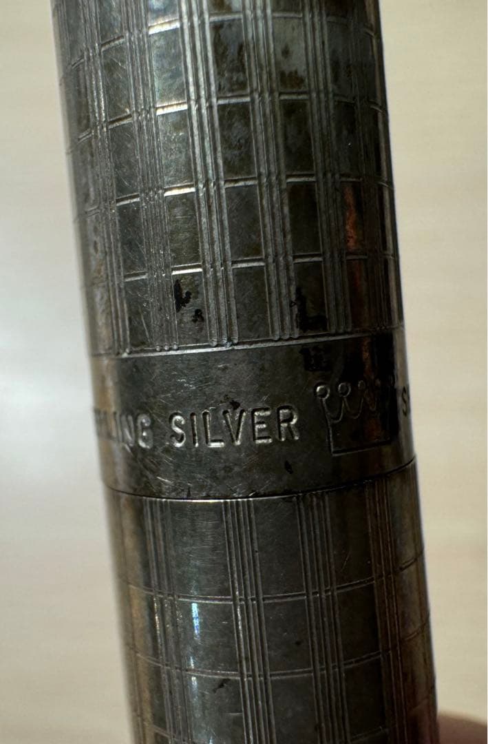 Sheaffer Targa 万年筆 シルバー