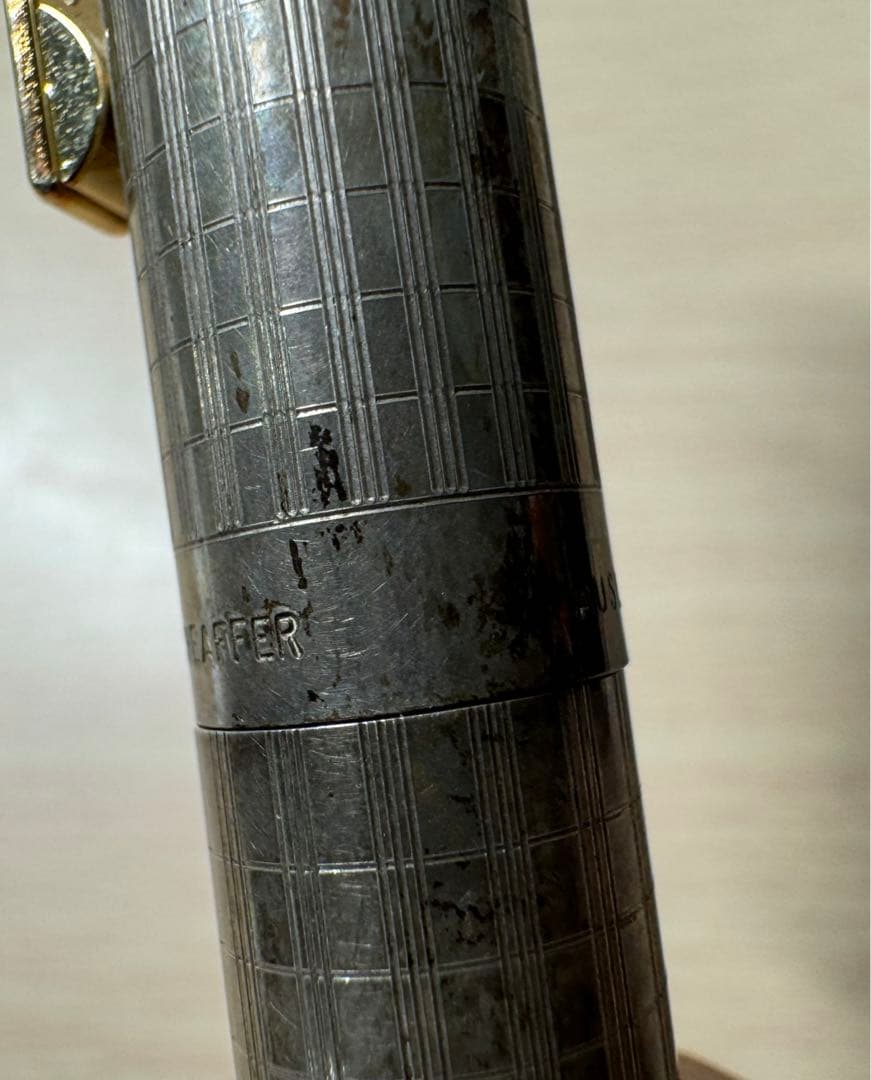 Sheaffer Targa 万年筆 シルバー