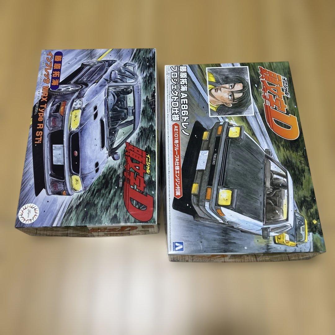 頭文字D 1/24 プラモデル　藤原拓海