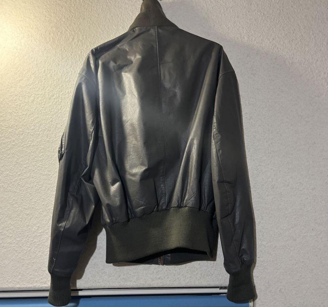 ドイツ軍 ヴィンテージ ドイツ パイロット　レザージャケット　フライトジャケット