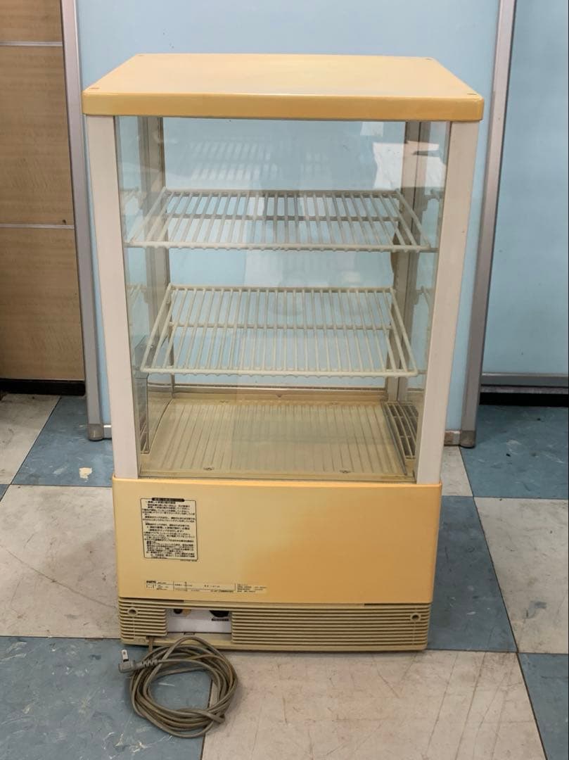 サンヨー 冷蔵4面ガラスショーケース SMR-C65F 卓上型冷蔵ショーケース