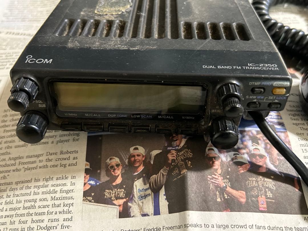 値下げ　無線機まとめて(コールサインステッカー付き)