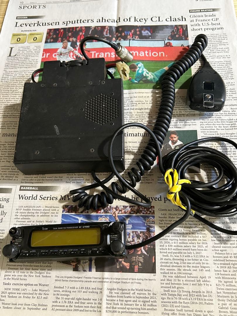 値下げ　無線機まとめて(コールサインステッカー付き)