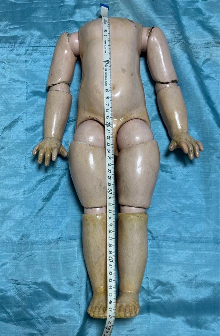 アンティークビスクドール ボディ　初期のジュモー　ポートレート　トリステ