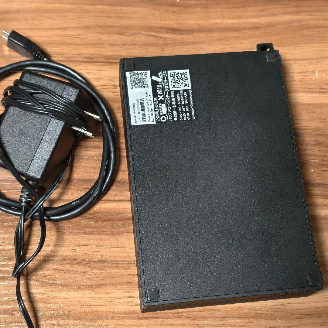 buffalo 外付けハードディスク4tb hd-ad4u3