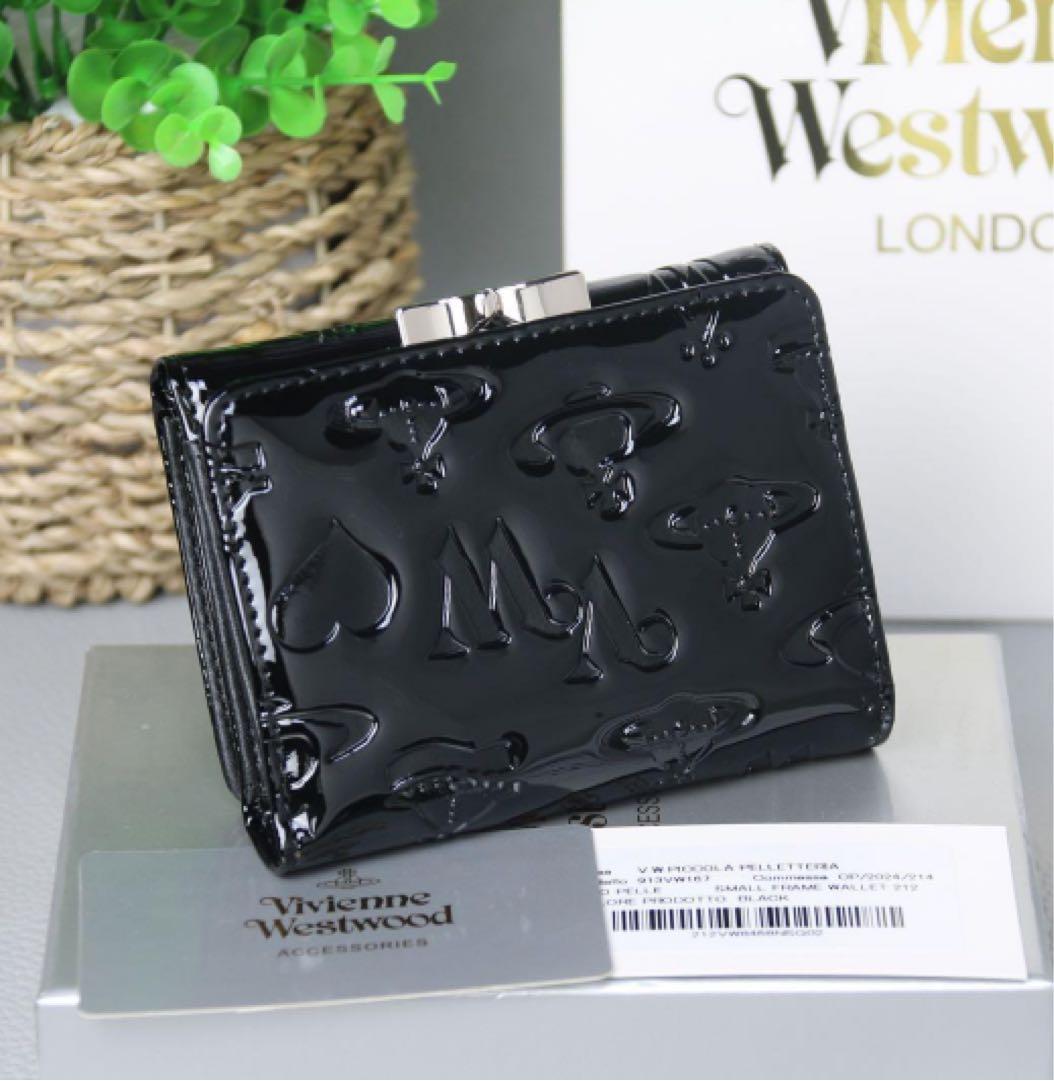 Vivienne Westwood ヴィヴィアン 三つ折り財布 レザー,&