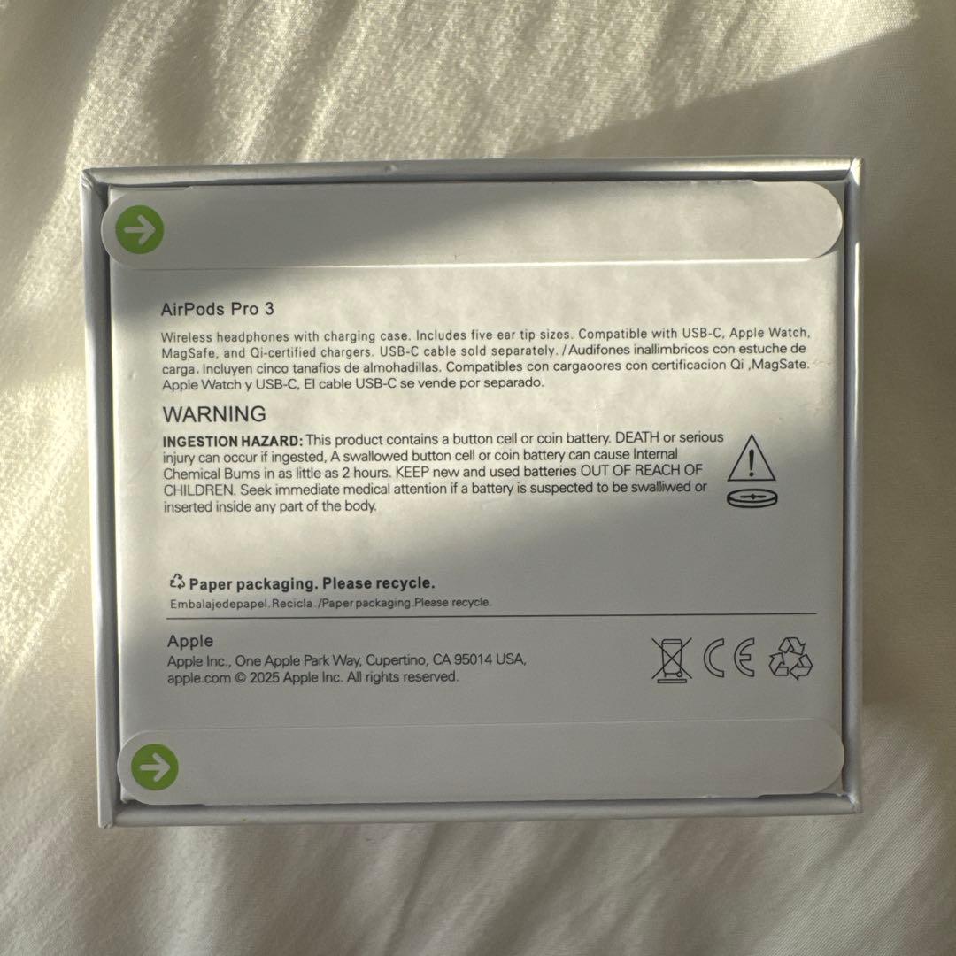 AirPods Pro 3 新品未使用 Apple