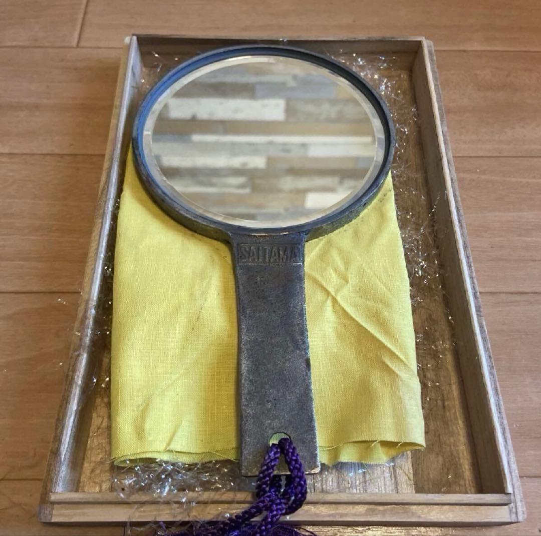 ☆コレクター放出品東京オリンピック メダリスト贈呈品1964年浮世手鏡　骨董品☆