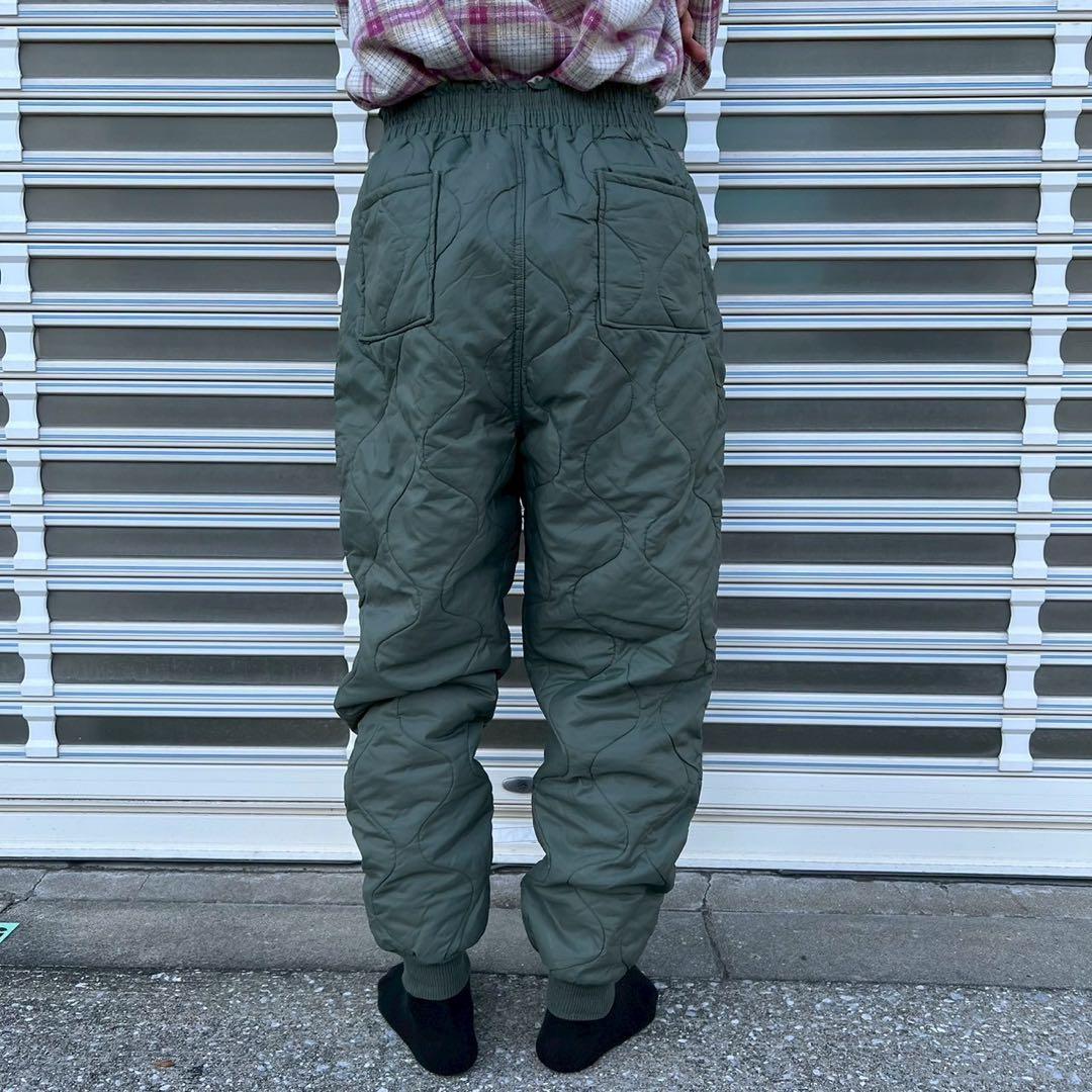 00s 米軍 実物 CWU-9/P ナイロン キルティング ライナー