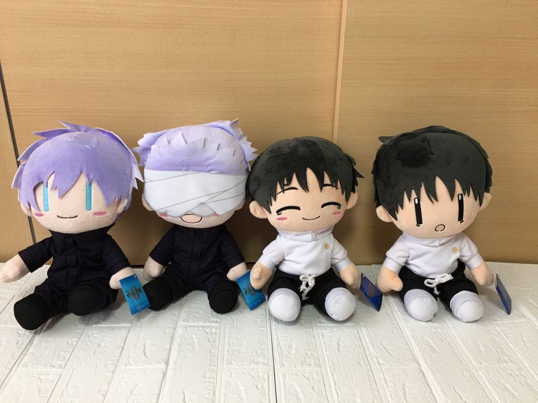 呪術廻戦　BIGぬいぐるみ　bigぬいぐるみ　プライズ　クレーンゲーム　タグ