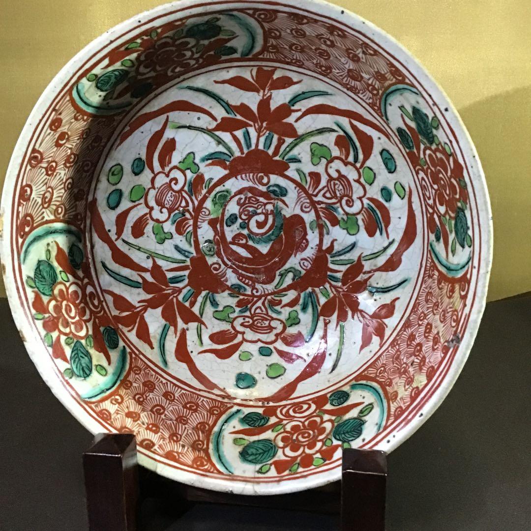 古赤絵　時代物　室町時代　　B I