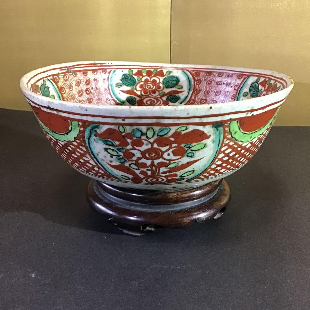 古赤絵　時代物　室町時代　　B I