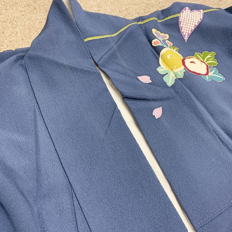 408z22☆作家物 花おとぎ 振袖 金駒刺繍 身幅広め 成人式 結婚式☆