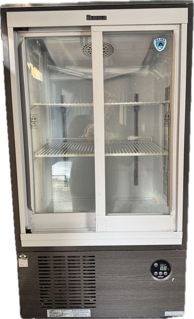 Daiwa 132L 大和冷機 スライド扉小形冷蔵ショーケース 231BU-11