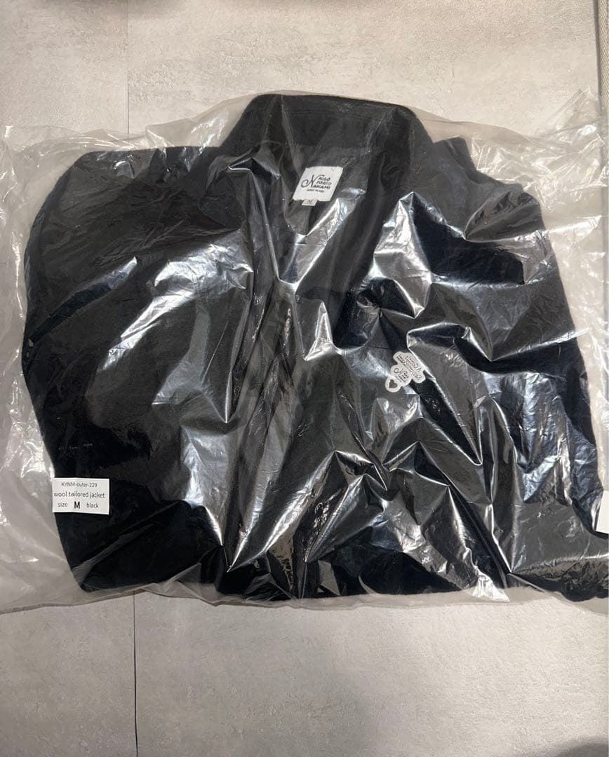 kaoyorinakami wool tailored jacketセットアップ