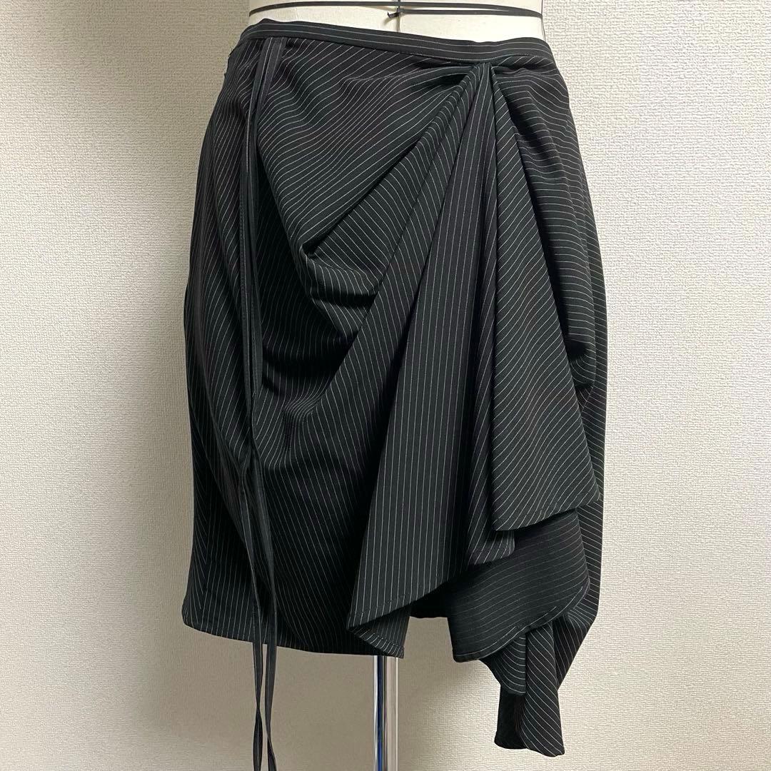 ヴィヴィアンウエストウッド アングロマニア アシンメトリー ストライプ スカート
