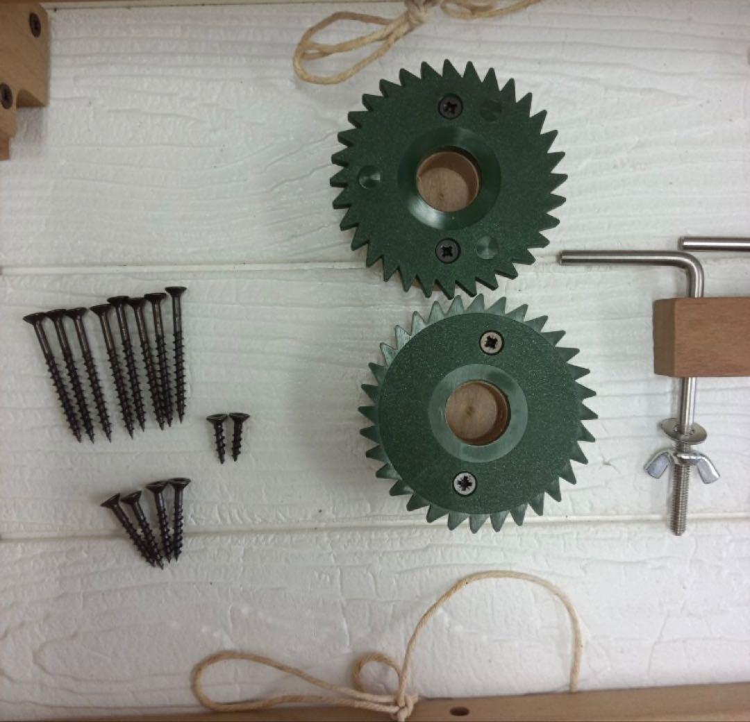 アシュフォード卓上手織り機60cm　リジットへドル織り機