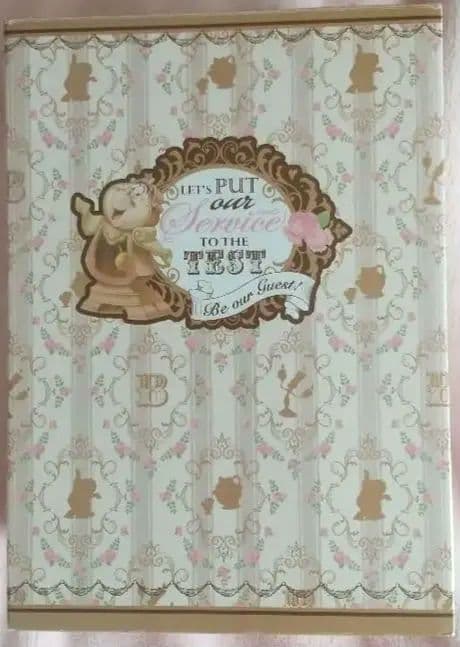 美女と野獣 コグスワース ホワイト 置き時計 Disney