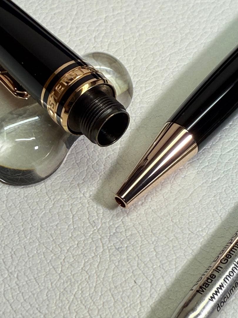 【未使用保管】モンブラン ボールペン 164 レッドゴールド