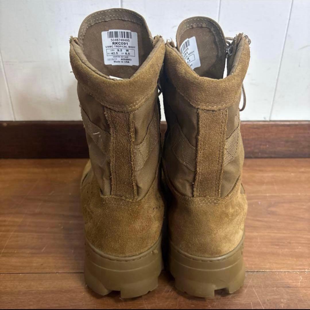 美品　米軍実物　ROCKY USMC TROPICAL BOOT US9.5W㉖
