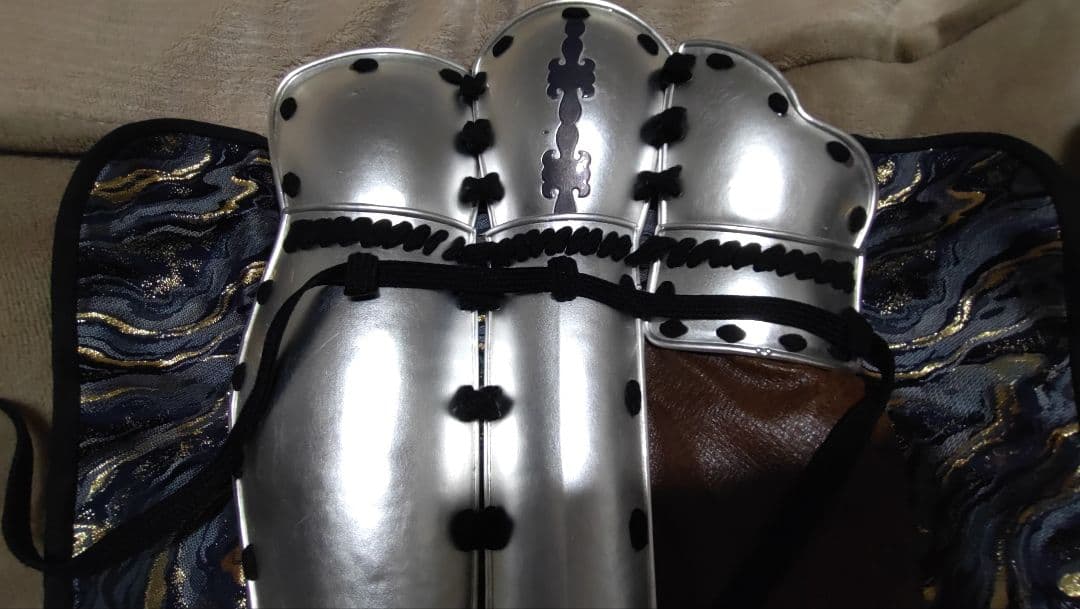 南蛮3枚脛　脛当　等身大　丸武産業　織田信長