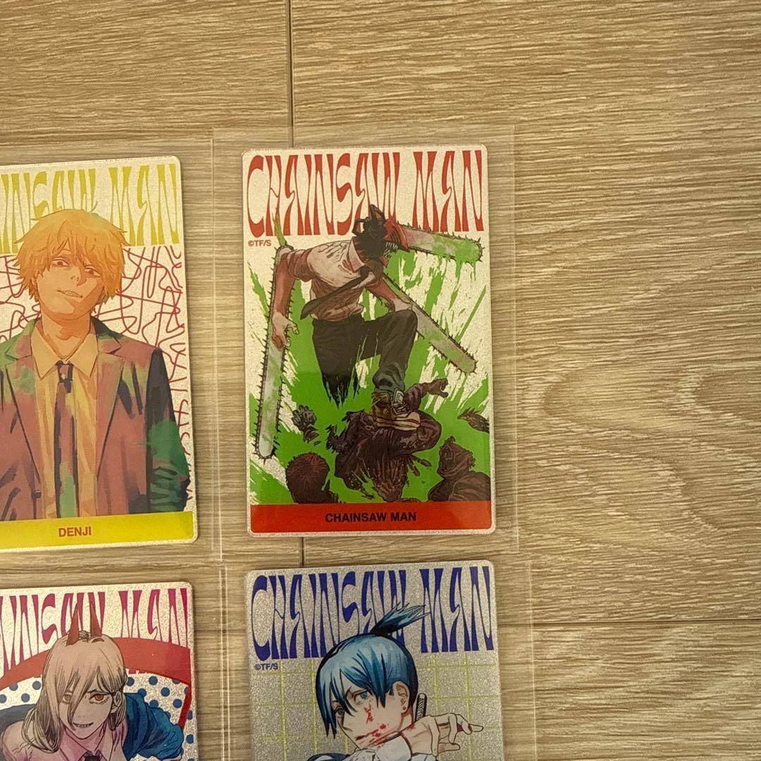チェンソーマン　メタリックアクリルカードコレクション　全種　7点　新品