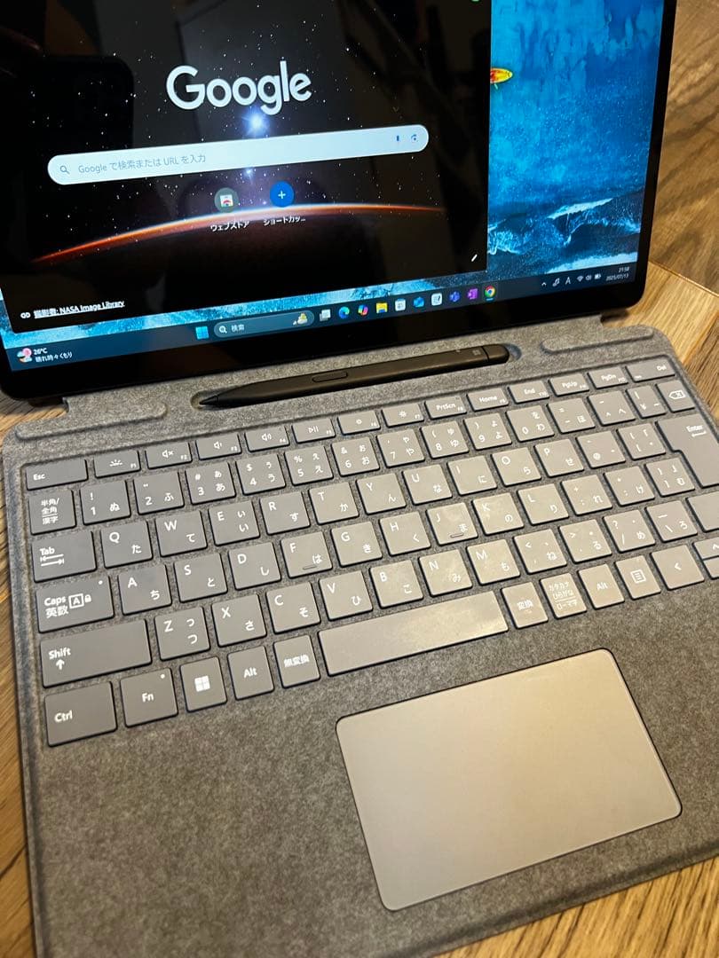 Surface Pro8 純正キーボード＆ペン付き