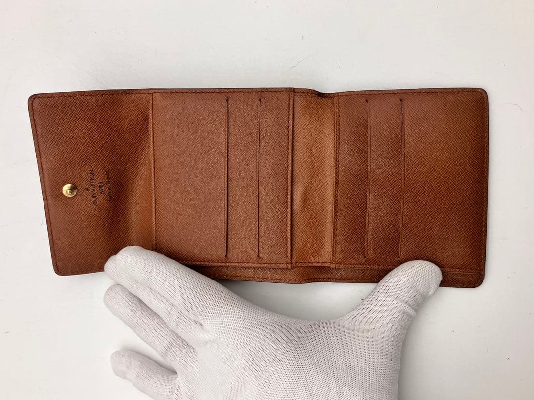 ルイヴィトン ポルトフォイユ・エリーズ 財布 モノグラム Wホック