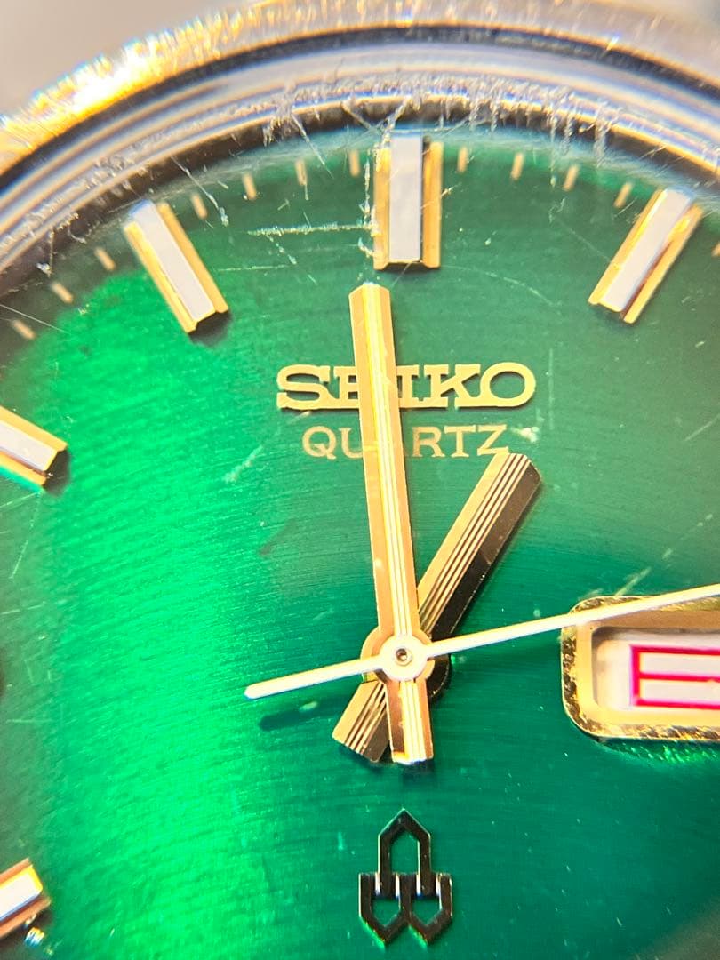 セイコータイプ2 グリーン文字盤　可動品　SEIKOTYPE2
