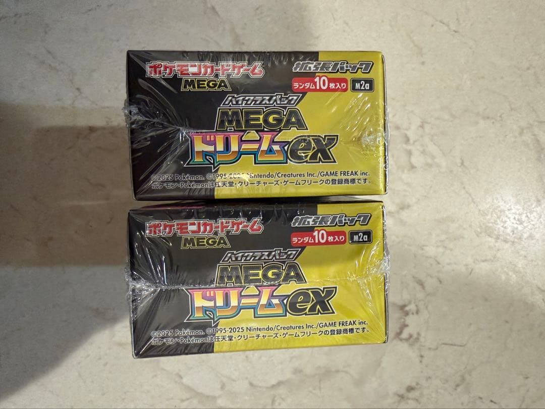 ポケモンカード　メガドリームｅｘ　2箱