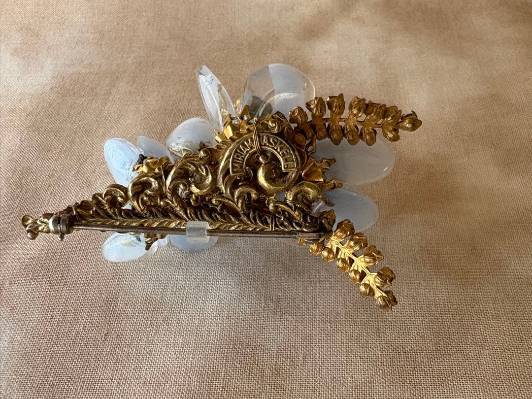 Miriam Haskell ビンテージ ブローチ