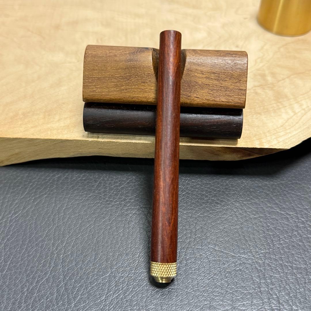 ちどり130パオローズ　PG-5用カスタム木軸　低重心Rタイプ　真鍮