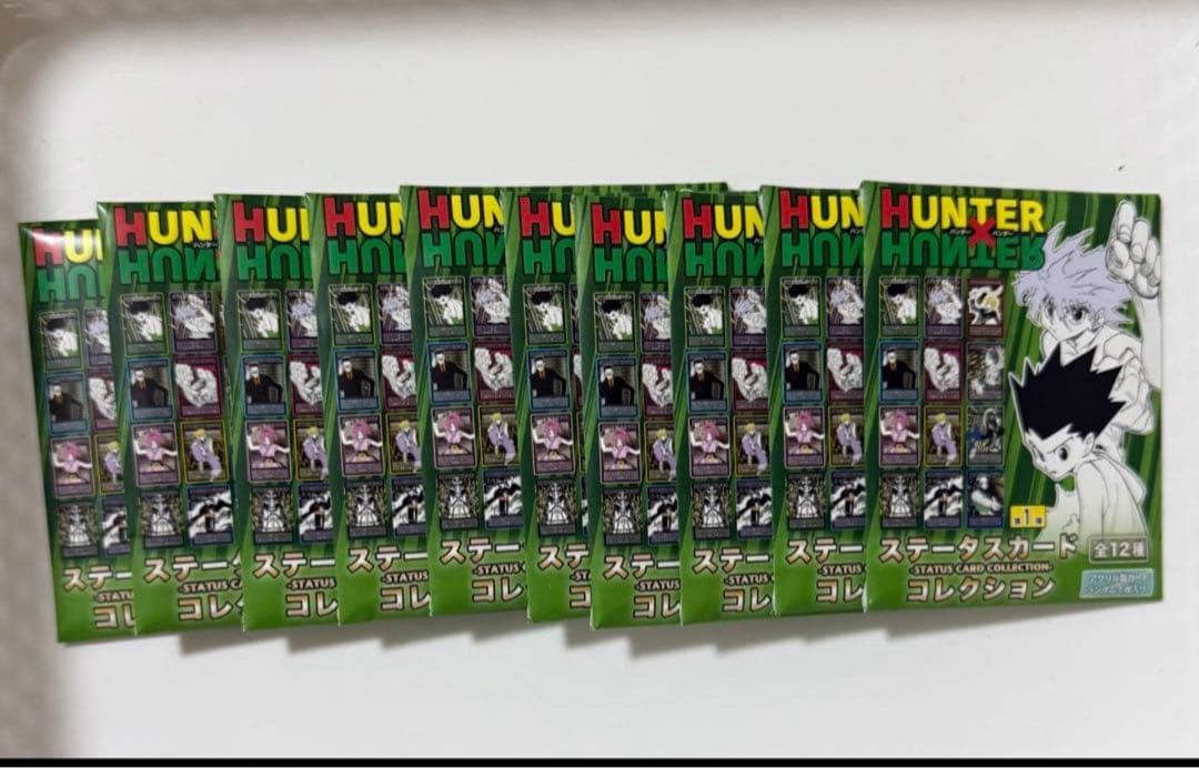 HUNTER×HUNTER ステータスカードコレクション 第1弾　10個セット