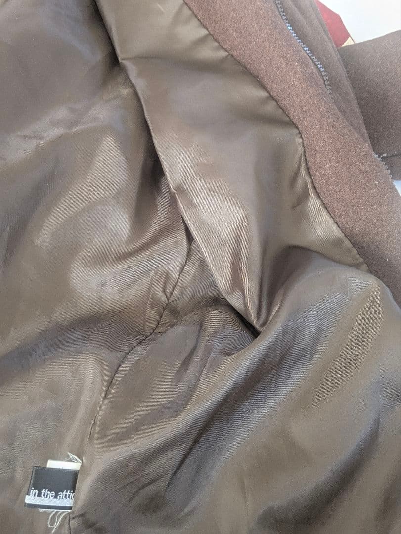 intheattic ブラウンコート