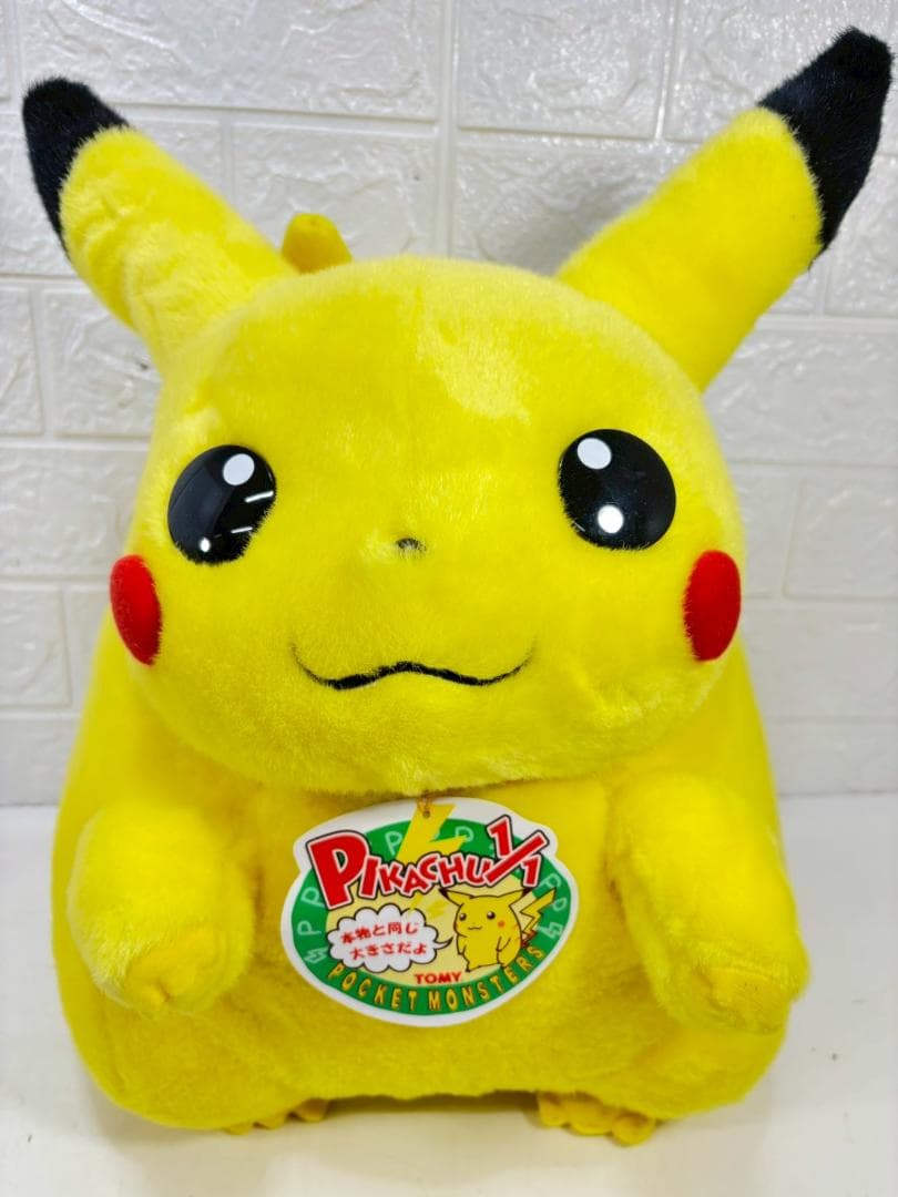 10-27-2 ピカチュウ 1/1 等身大 ぬいぐるみ ポケモン 初期 レア