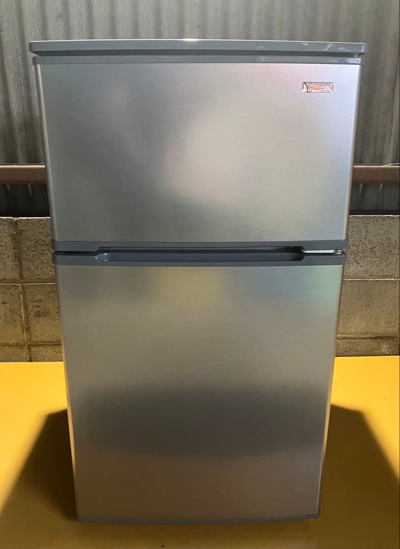 2019年製 YAMADA 冷凍冷蔵庫 YRZ-C09G1 90L 右開き