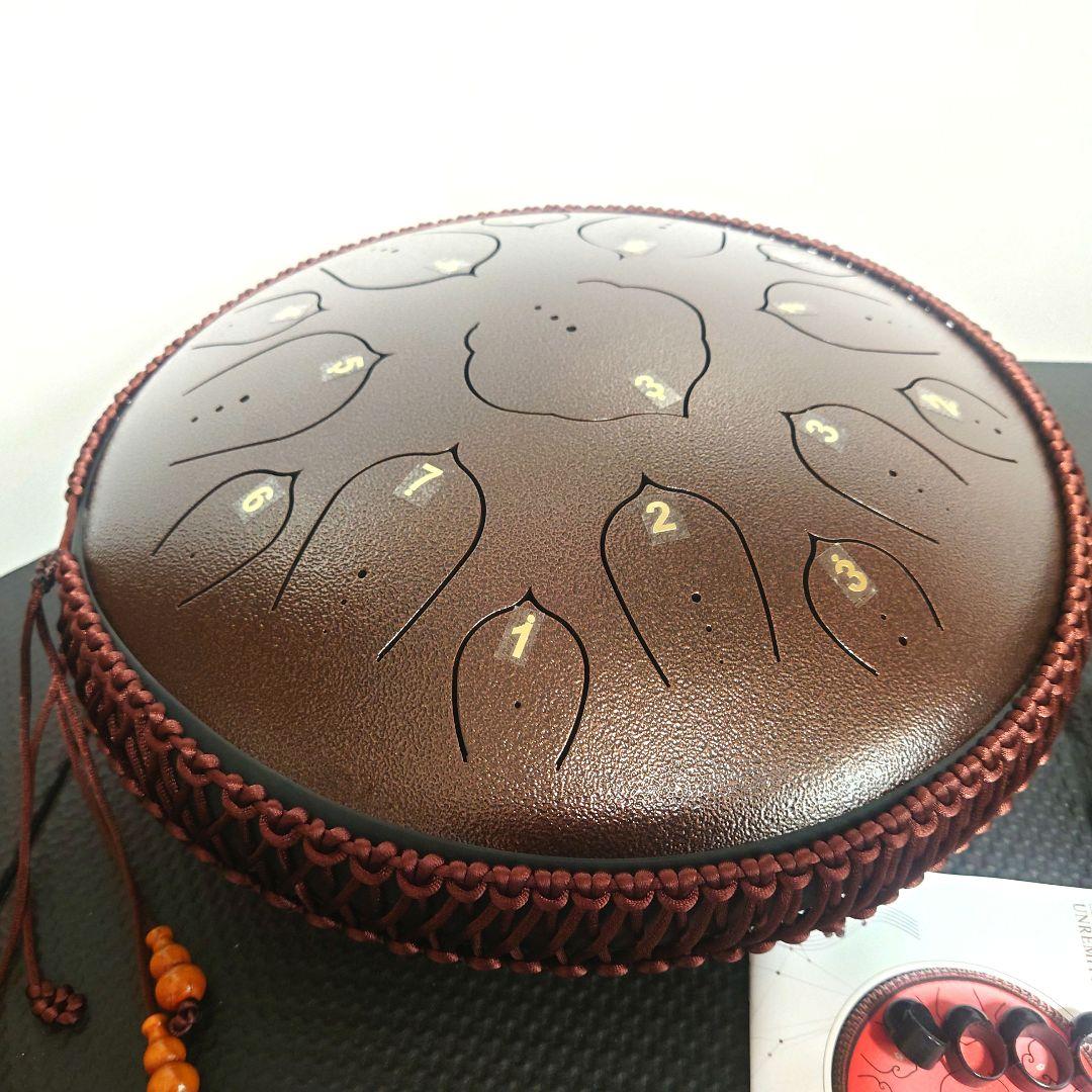 71】スチールタンドラム　大　30cm　Dキー15音　パンドラム　ハンドドラム