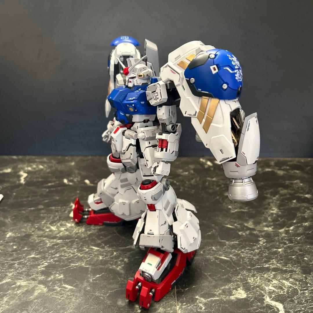 1/100 GP02 ガンダム試作2号機サイサリス　ガンプラ、プラモデル完成品
