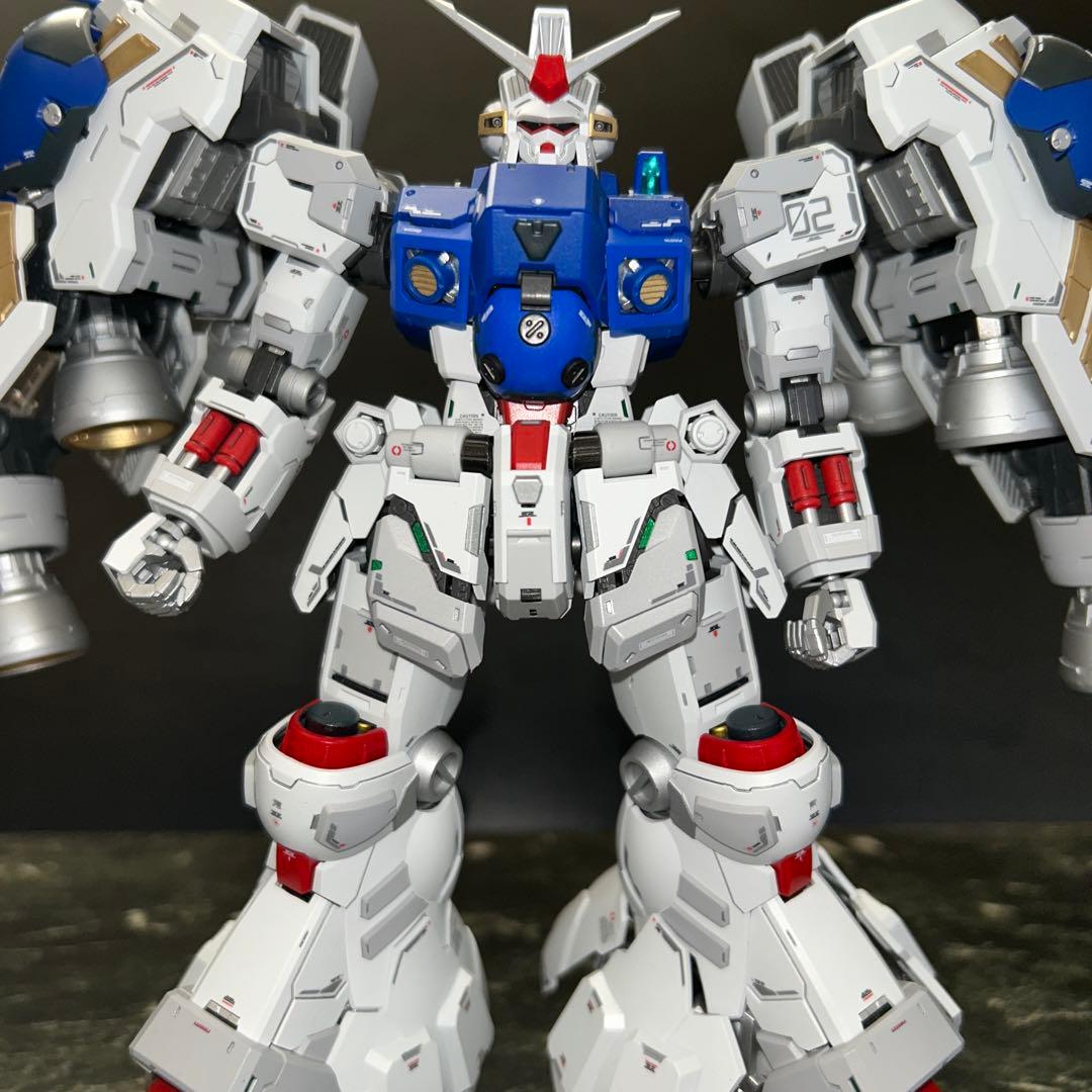 1/100 GP02 ガンダム試作2号機サイサリス　ガンプラ、プラモデル完成品