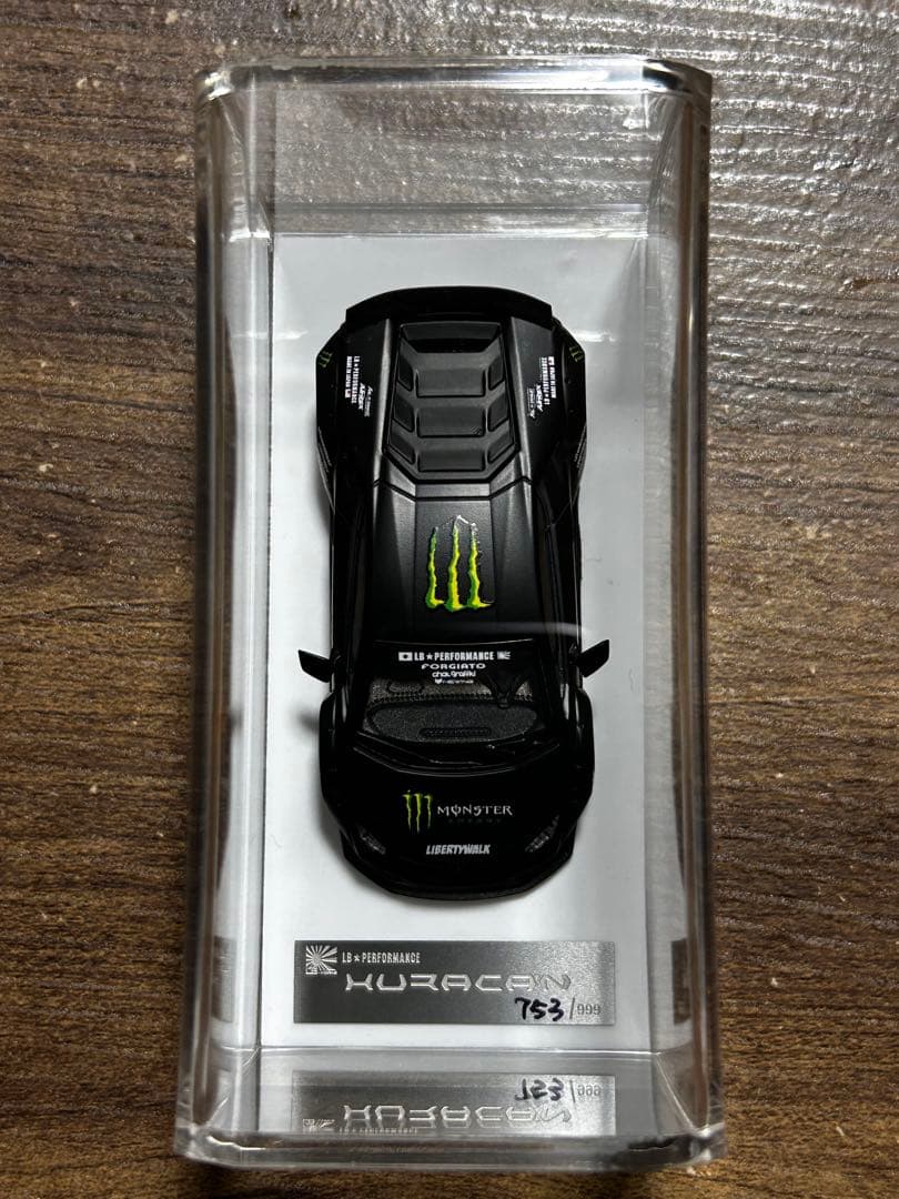 ミニカー Lamborghini Huracan Monster Energy 1/64