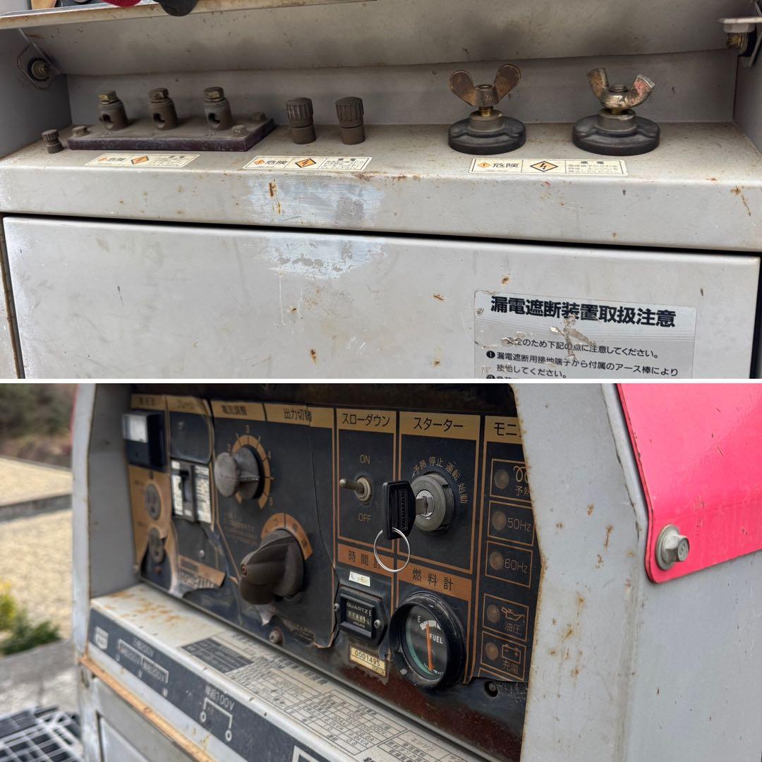 新ダイワ エンジン 発電機 溶接機 ディーゼル エンジン アーク溶接ウェルダー