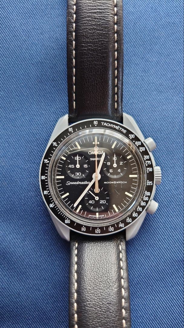 時計 Swatch MISSION TO THE MOON Moonshine