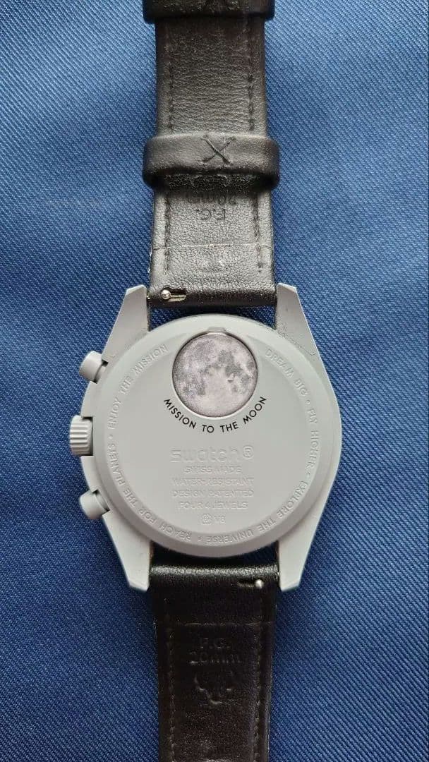 時計 Swatch MISSION TO THE MOON Moonshine