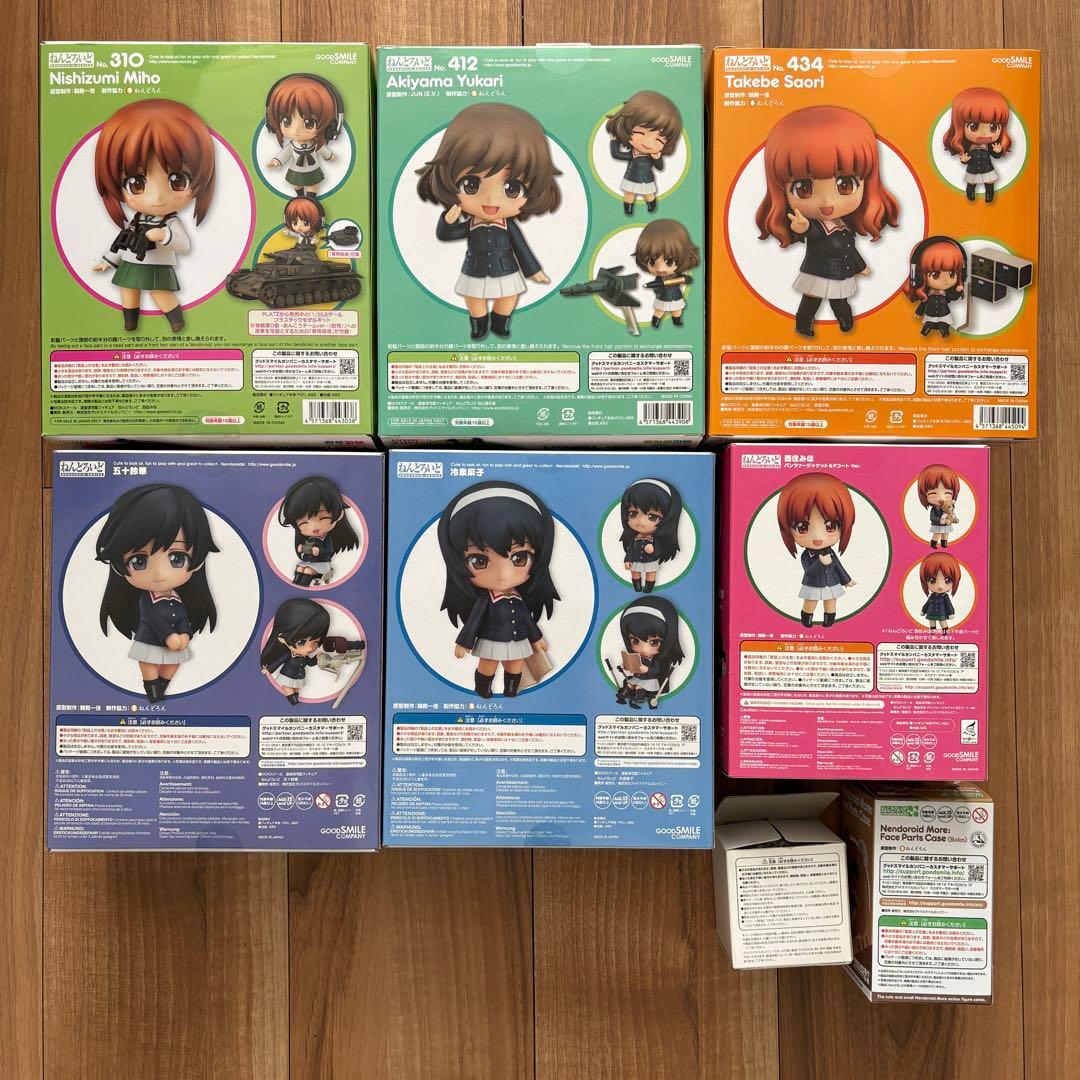 【新品未開封】ねんどろいど ガールズ&パンツァー 全6種セット+α