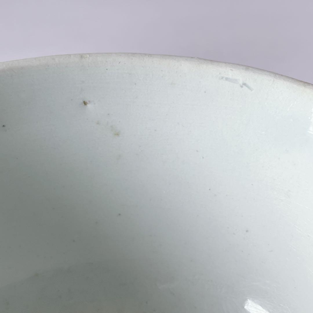 李朝　白磁　茶碗　骨董