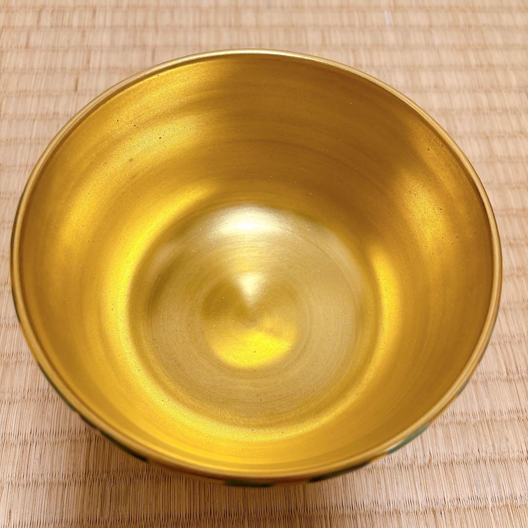 相模 竜泉　茶道具　抹茶茶碗　色絵　清水焼