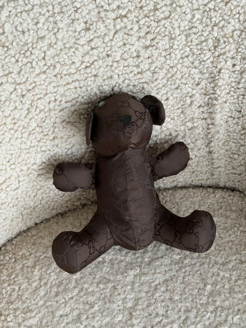 Gucci ブラウン クマ型 ぬいぐるみ　キーホルダー